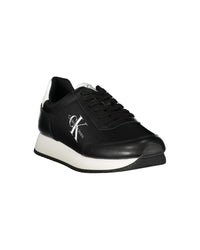 Thumbnail for Calvin Klein Women's Black Polyester Sneaker - 39 EU