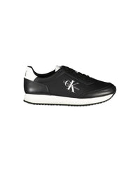 Thumbnail for Calvin Klein Women's Black Polyester Sneaker - 40 EU