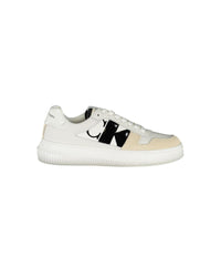 Thumbnail for Calvin Klein Women's White Polyester Sneaker - 40 EU