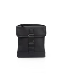 Thumbnail for Logo Metal Snap Closure Bag with Internal Compartments and Front Pocket One Size Men