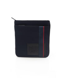 Thumbnail for Logo Zip Closure Bag with Internal Compartments and Front/Back Pocket One Size Men