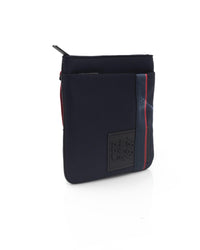 Thumbnail for Logo Zip Closure Bag with Internal Compartments and Front/Back Pocket One Size Men