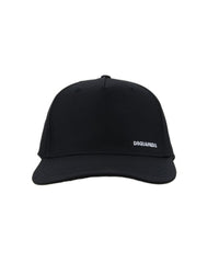 Thumbnail for Black Cap with Embroidered Logo by Dsquared2 One Size Men