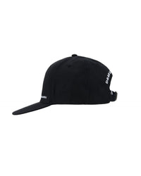 Thumbnail for Black Cap with Embroidered Logo by Dsquared2 One Size Men