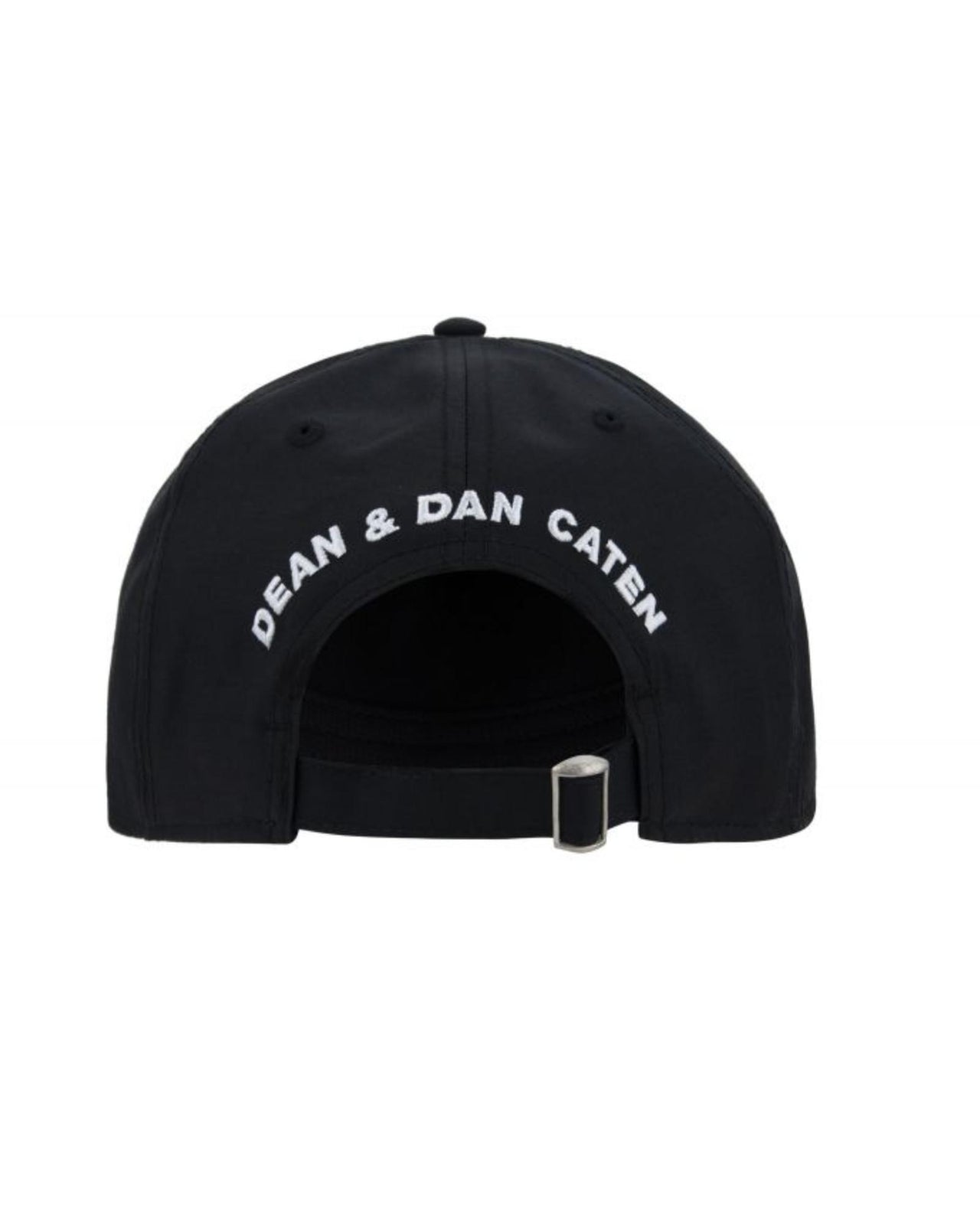 Black Cap with Embroidered Logo by Dsquared2 One Size Men