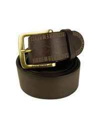 Thumbnail for Bikkenbergs Brown Leather Belt 90 cm Men