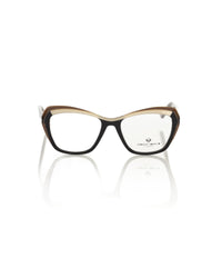 Thumbnail for Glittered Cat Eye Eyeglasses with Black and Cream Frame One Size Women