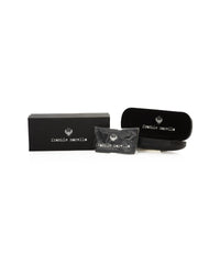 Thumbnail for Clubmaster Eyeglasses with Glitter Detailing One Size Women