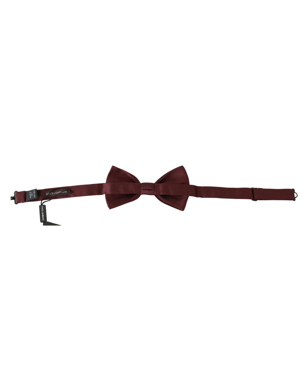 Dolce & Gabbana Silk Bow Tie One Size Men