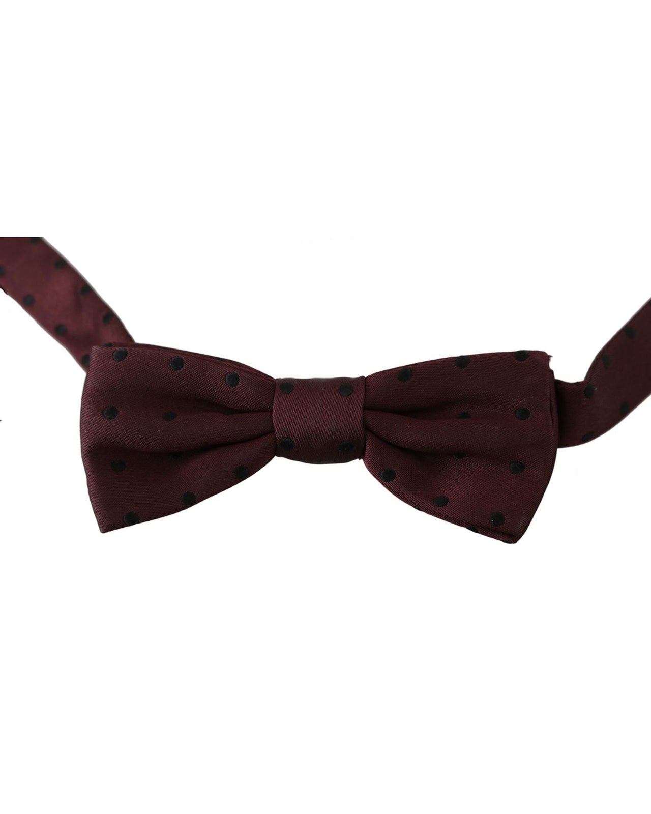 Dolce & Gabbana Exclusive Silk Bow Tie One Size Men