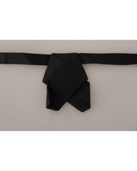 Thumbnail for Dolce & Gabbana Silk Bow Tie - Black One Size Men