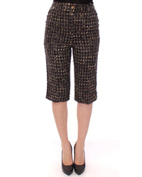 Thumbnail for Wool Blend Shorts with Zipper Closure and Front Pockets 38 IT Women