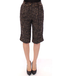Thumbnail for Gorgeous Dolce & Gabbana Wool Blend Shorts 40 IT Women
