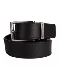 Thumbnail for Reversible Black Calfskin Belt