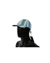 Thumbnail for New Dolce & Gabbana Multicolor Stripes Baseball Cap 57 cm Men