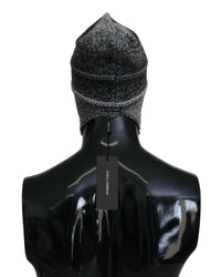 Thumbnail for Authentic Dolce & Gabbana Beanie Hat with Logo Details One Size Men