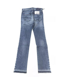 Thumbnail for Logo Embroidered Slim Jeans with Fringed Bottom"

or 

"Fringed Slim Jeans with Logo Embroidery W29 US Women
