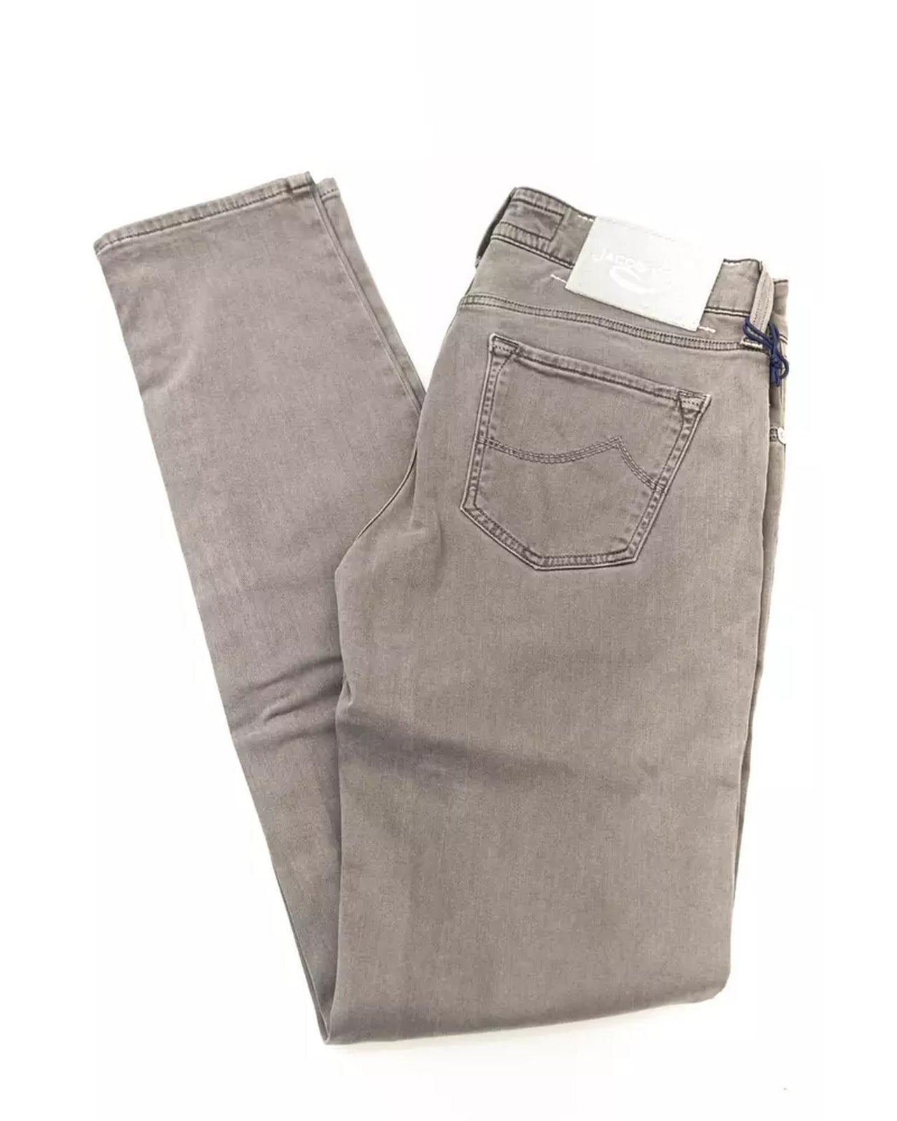 Vintage Style 5-Pocket Jeans with Logo Details W26 US Women