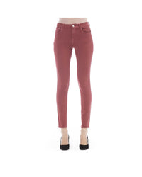 Thumbnail for Jacob Cohen Women's Elegant Burgundy Slim-Fit Jeans - W27 US