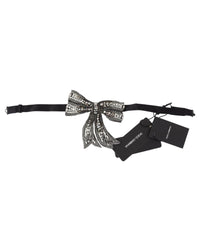 Thumbnail for Dolce & Gabbana Embellished Bowtie One Size Women
