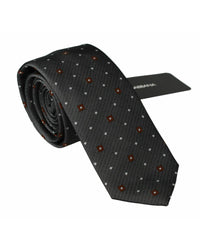 Thumbnail for Dolce & Gabbana Exclusive Gray Patterned Silk Tie One Size Men