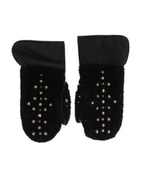 Thumbnail for Dolce & Gabbana Casual Wrist Leather Gloves with Studded Detailing 9 Men