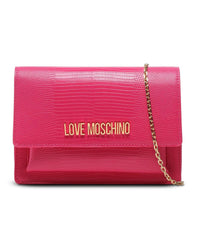 Thumbnail for Love Moschino Women's Fuchsia Artificial Leather Crossbody Bag - One Size