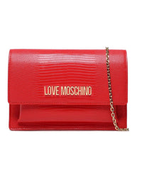 Thumbnail for Love Moschino Women's Red Artificial Leather Crossbody Bag - One Size