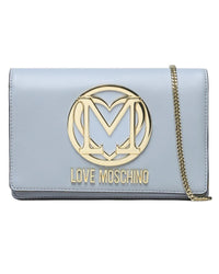 Thumbnail for Love Moschino Women's Light Blue Artificial Leather Crossbody Bag - One Size