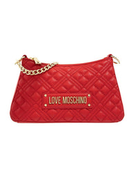 Thumbnail for Love Moschino Women's Red Artificial Leather Crossbody Bag - One Size