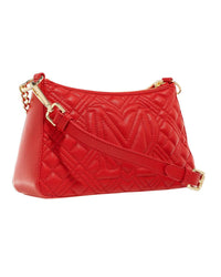 Thumbnail for Love Moschino Women's Red Artificial Leather Crossbody Bag - One Size