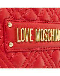 Thumbnail for Love Moschino Women's Red Artificial Leather Crossbody Bag - One Size