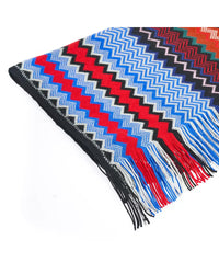 Thumbnail for Geometric Pattern Fringed Scarf One Size Women