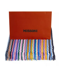 Thumbnail for Geometric Pattern Fringed Scarf One Size Women
