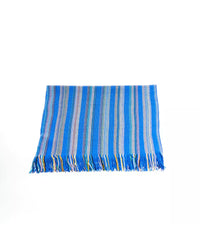 Thumbnail for Geometric Pattern Fringed Scarf in Bright Colors One Size Men