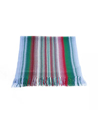 Thumbnail for Geometric Pattern Fringed Scarf One Size Men