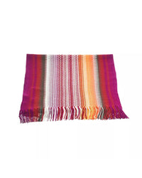 Thumbnail for Geometric Pattern Fringed Scarf with Bright Colors One Size Men