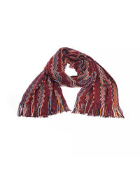 Thumbnail for Geometric Pattern Fringed Scarf One Size Men