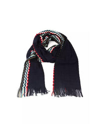 Thumbnail for Geometric Fantasy Fringed Scarf One Size Men