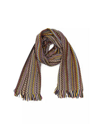 Thumbnail for Fringed Geometric Fantasy Scarf One Size Men