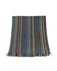 Thumbnail for Geometric Fantasy Fringed Scarf One Size Men