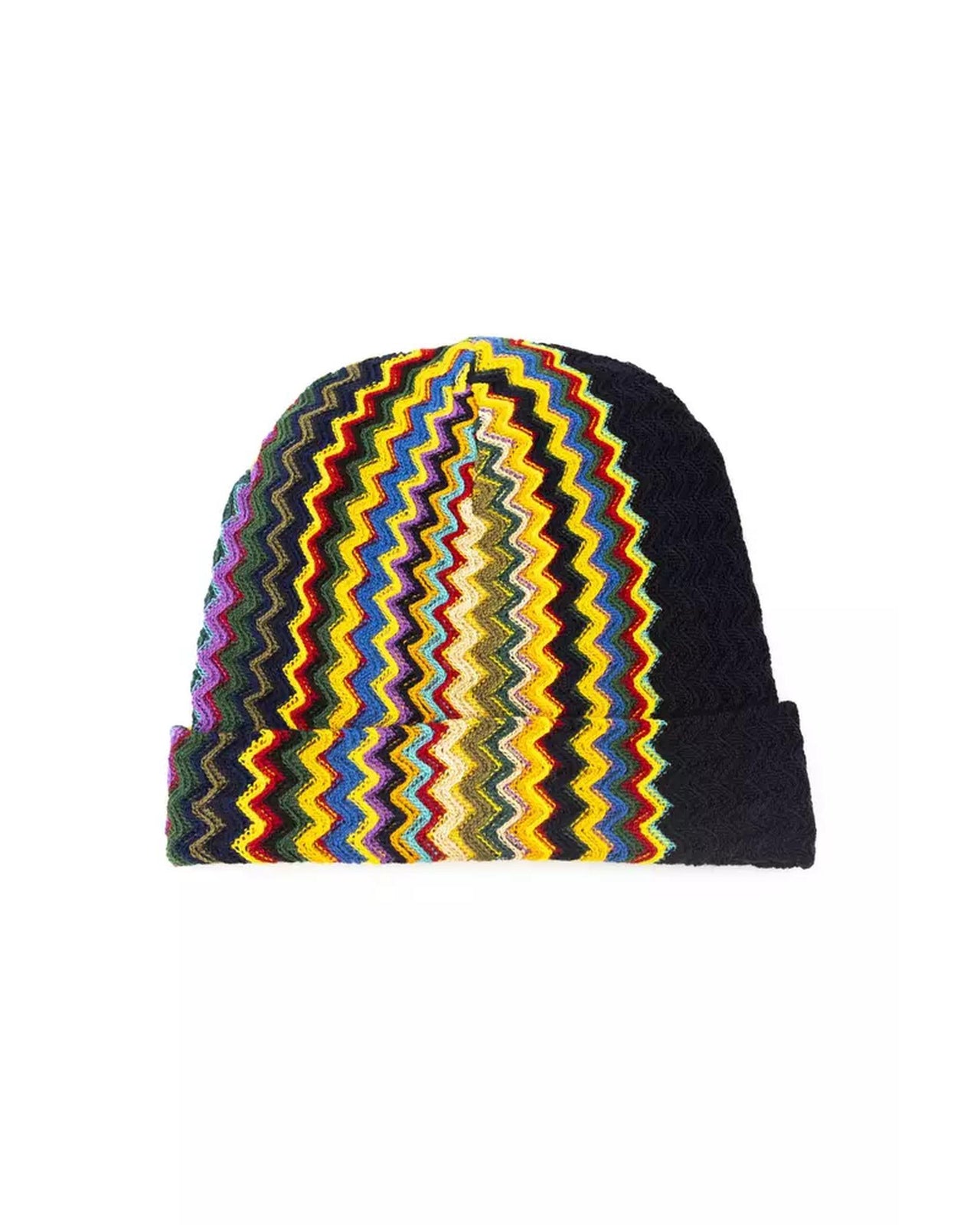 Geometric Fantasy Multicolor Hat One Size Men