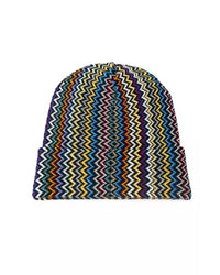 Thumbnail for Geometric Fantasy Multicolor Hat One Size Men