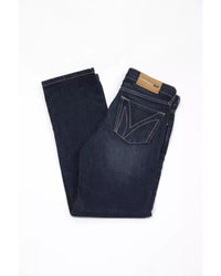 Thumbnail for Montana Blu Women's Blue Cotton Jeans & Pant - W26 US
