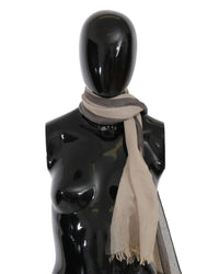 Thumbnail for Brand New C’N’C COSTUME NATIONAL Womens Beige Cotton Scarf One Size Women