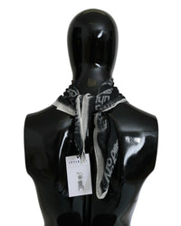 Thumbnail for COSTUME NATIONAL CNC Scarf Bandana Hat - Black and White Print One Size Men