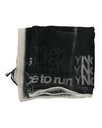 Thumbnail for COSTUME NATIONAL CNC Scarf Bandana Hat - Black and White Print One Size Men