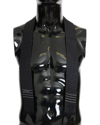 Thumbnail for Blue Silk Mens Tie Scarf Wrap with Fringes - Dolce & Gabbana One Size Men