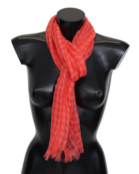 Thumbnail for Missoni Cashmere Scarf with Checkered Pattern and Logo Embroidery One Size Men