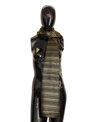 Thumbnail for Metallic Silk Blend Womens Scarf One Size Women